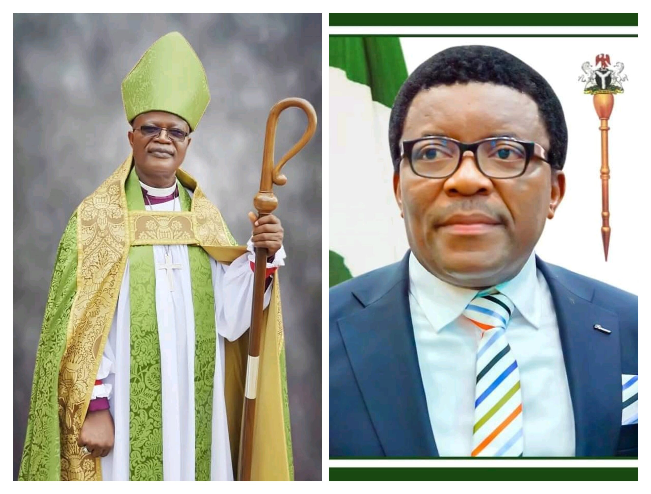 Hon. Deacon Chike Okafor Felicitates Archbishop David Onuoha on His Re ...